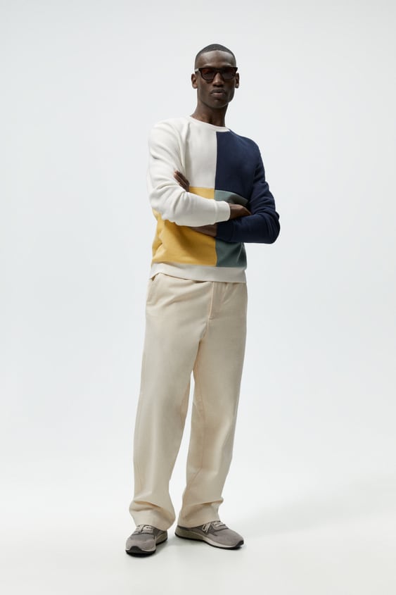 PATCHWORK SWEATSHIRT