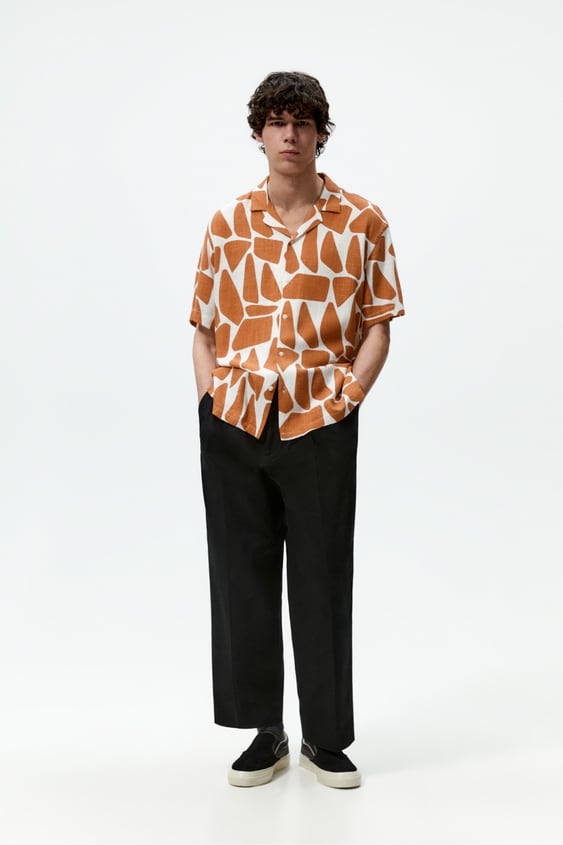 GEOMETRIC PRINTED SHIRT
