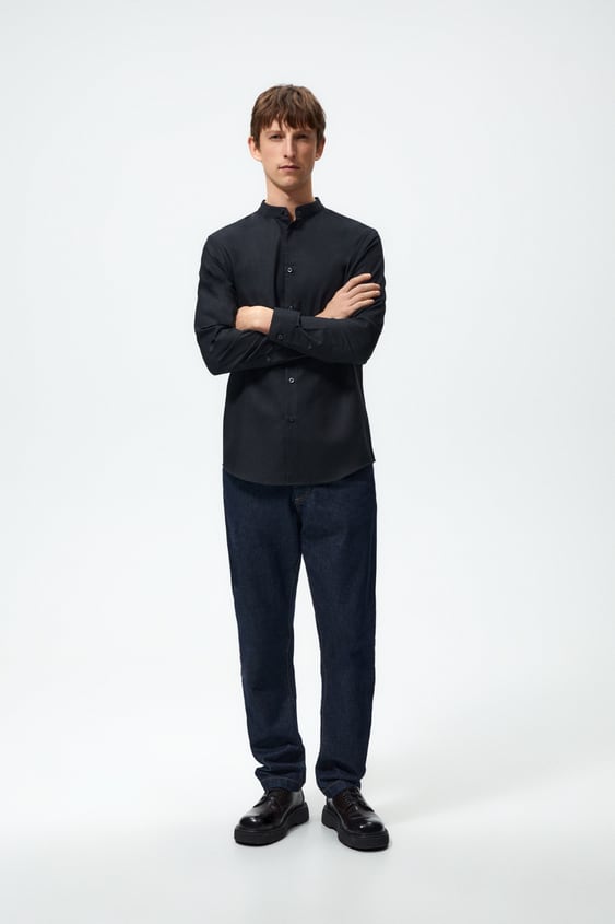 EASY CARE TEXTURED SHIRT