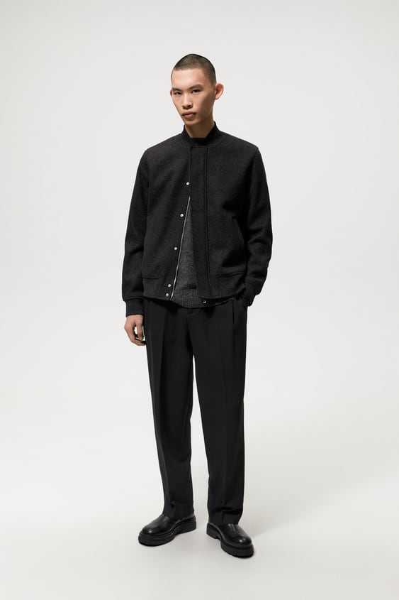 BASIC BOMBER JACKET