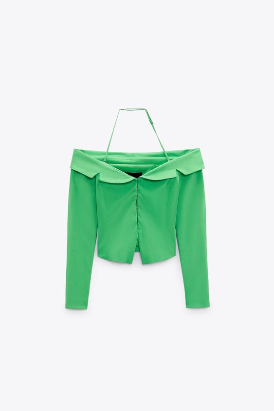 FITTED CROP BLAZER