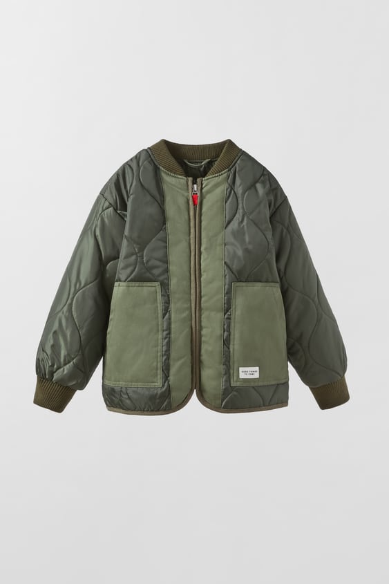 COMBINATION BOMBER JACKET