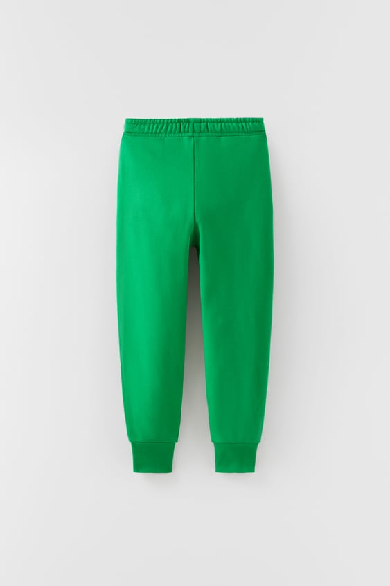 TEXT PRINT JOGGER PANTS