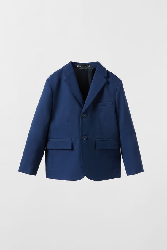 TEXTURED SUIT JACKET