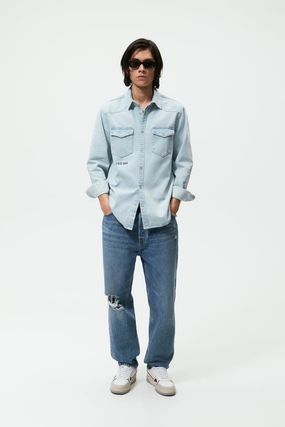 RAMEN PRINT OVERSHIRT