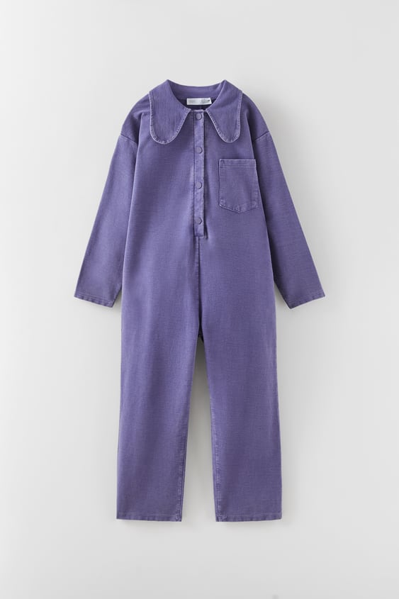 BIB COLLAR JUMPSUIT