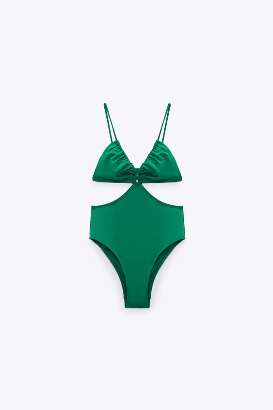 CUT OUT TRIKINI SWIMSUIT