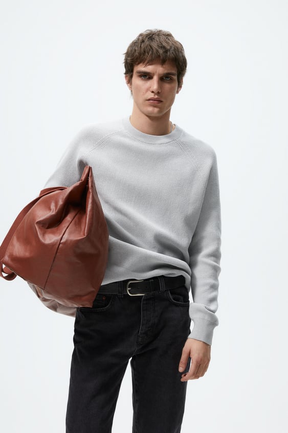 PURL KNIT SWEATER