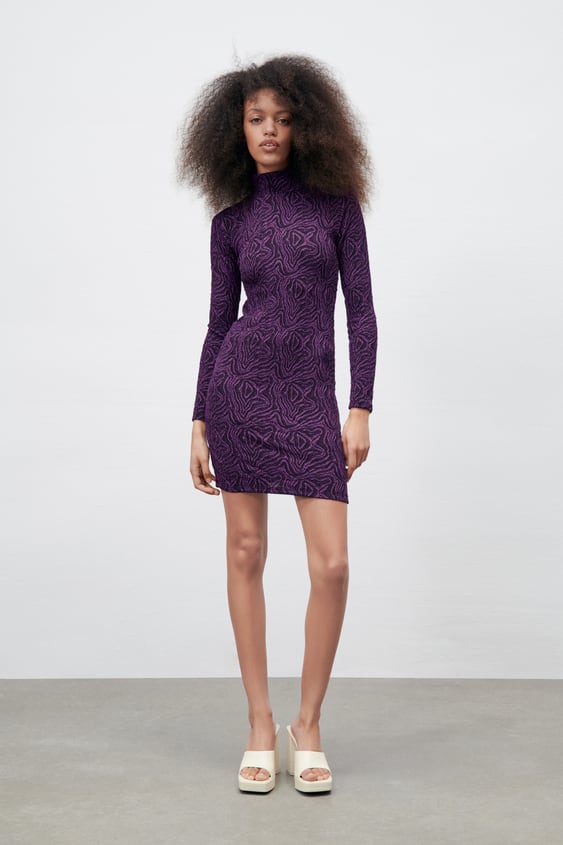 JACQUARD DRESS