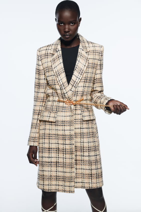 STRUCTURED BELTED COAT
