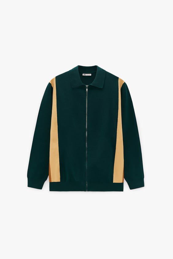 COLOR BLOCK BLAZER
