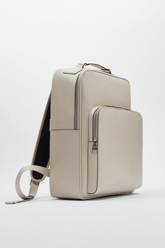TEXTURED MINIMALIST BACKPACK