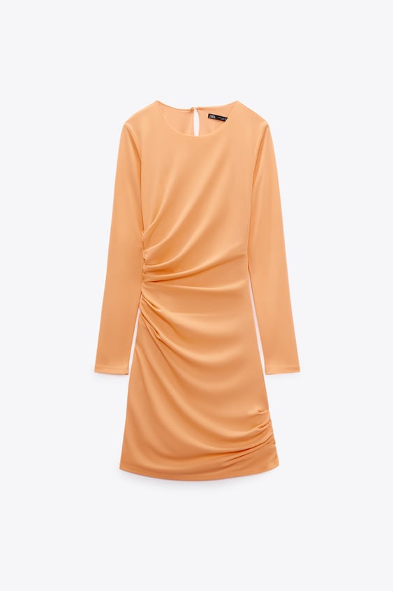 DRAPED DRESS