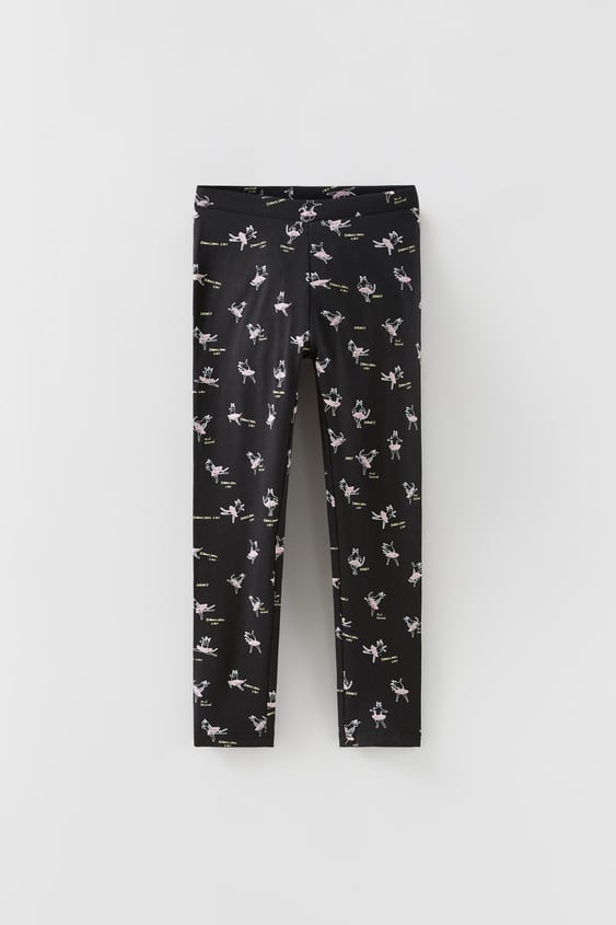 CAT PRINTED LEGGINGS