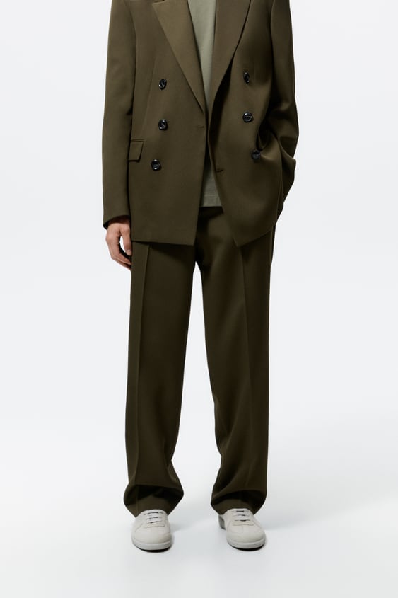 STRAIGHT SUIT PANTS