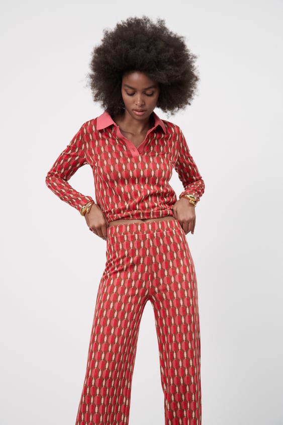 JACQUARD PANTS