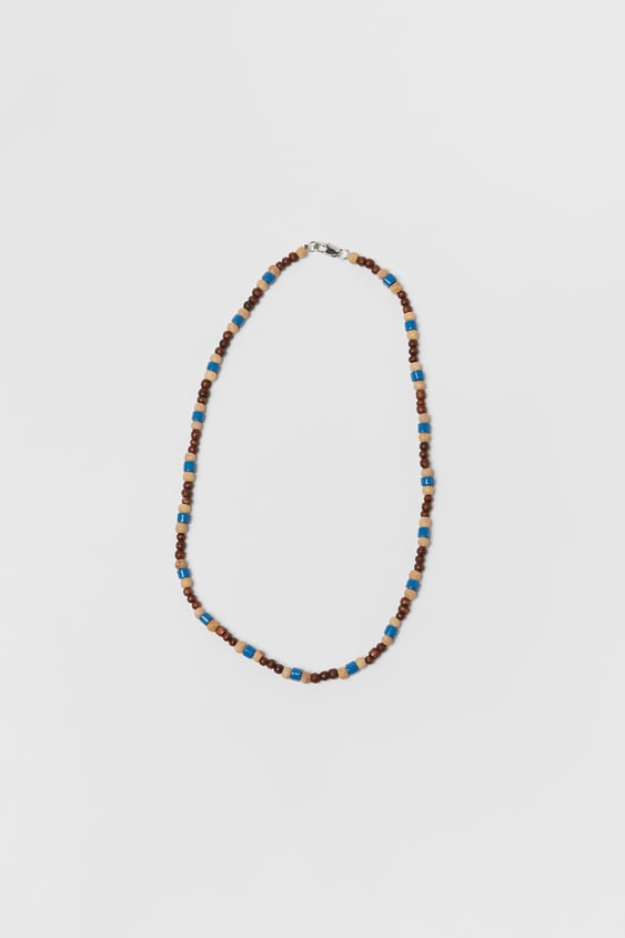 WOOD BEAD NECKLACE
