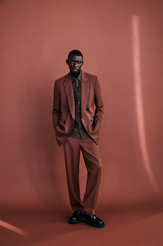 STRAIGHT SUIT PANTS