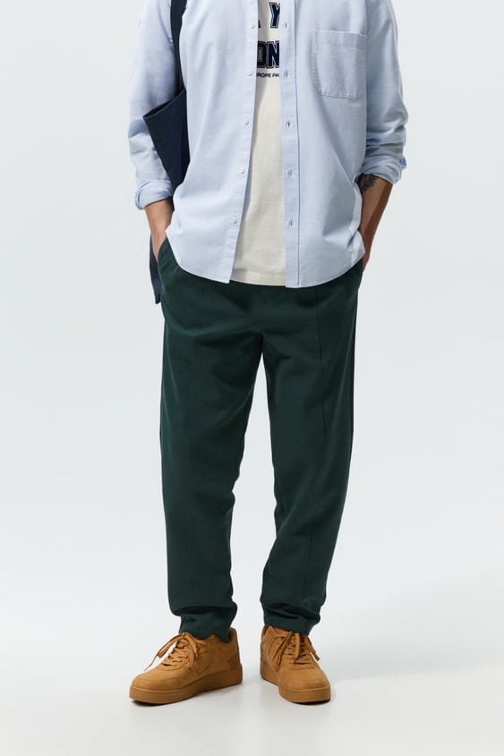 JOGGER WAIST STRETCH PANTS