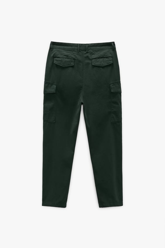 COTTON CARGO PANTS