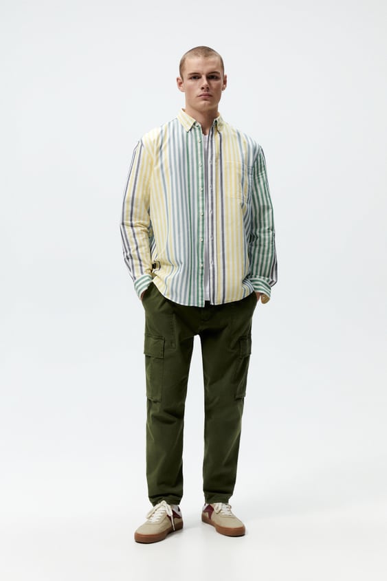 STRIPED OXFORD SHIRT
