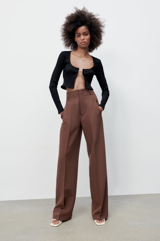 RIBBED CROPPED CARDIGAN