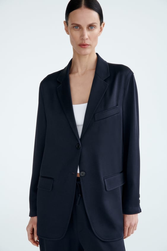 LIMITED EDITION SATIN EFFECT BLAZER