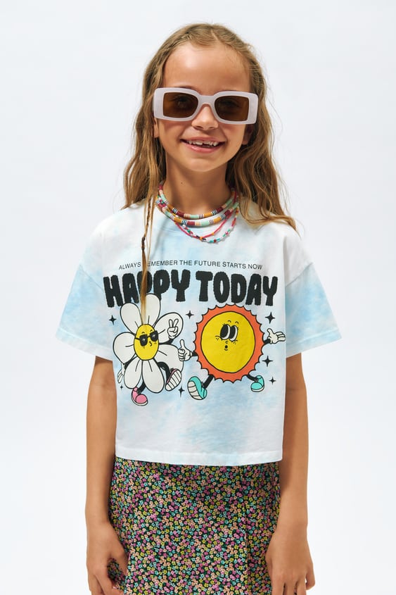 HAPPY TODAYTIE DYE T-SHIRT