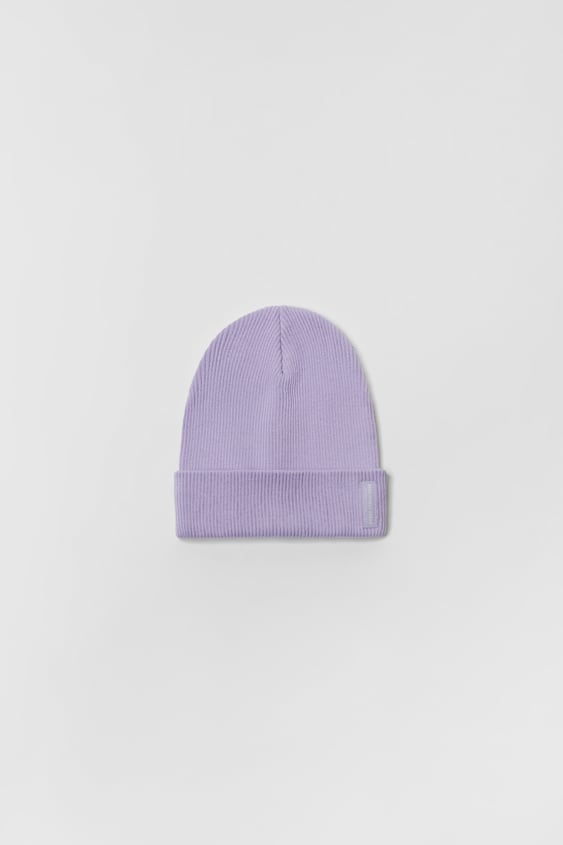 KIDS/ RIBBED KNIT HAT