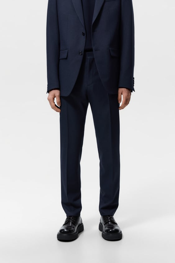 BIRDSEYE SUIT PANTS