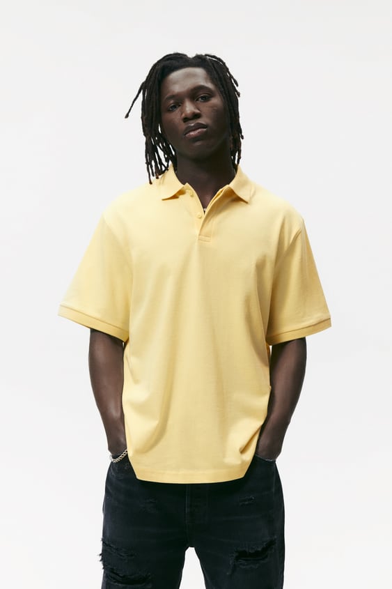 OVERSIZED POLO SHIRT