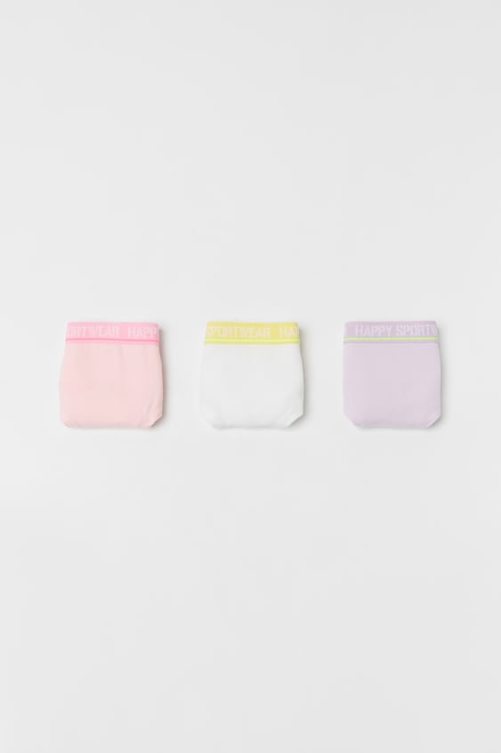 KIDS/ THREE-PACK OF SPORT UNDERWEAR