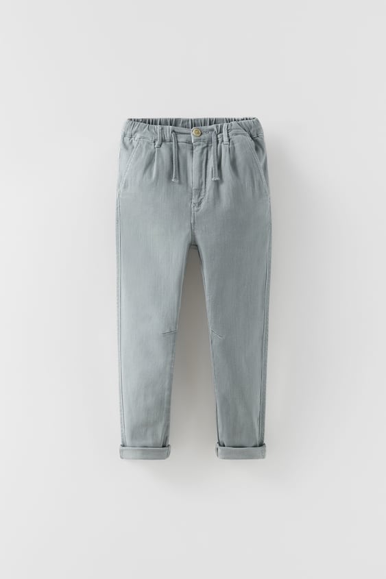 STRETCH PANTS WITH DARTS