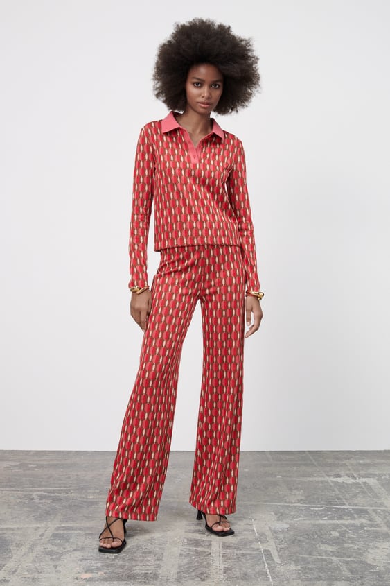 JACQUARD PANTS