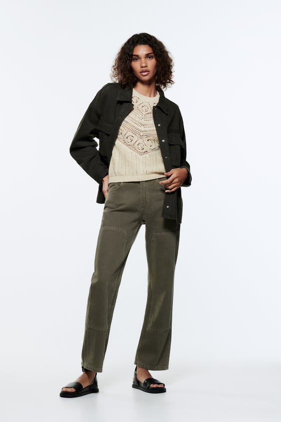 OPEN KNIT SWEATER