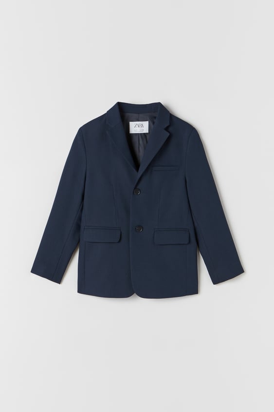 TEXTURED WEAVE SUIT JACKET