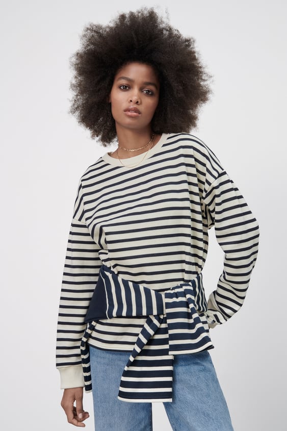 STRIPED SWEATSHIRT