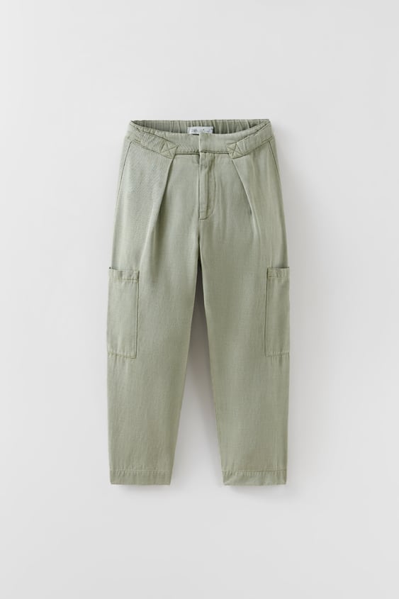 PLEATED PANTS