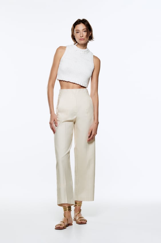 HIGH-WAISTED CULOTTES