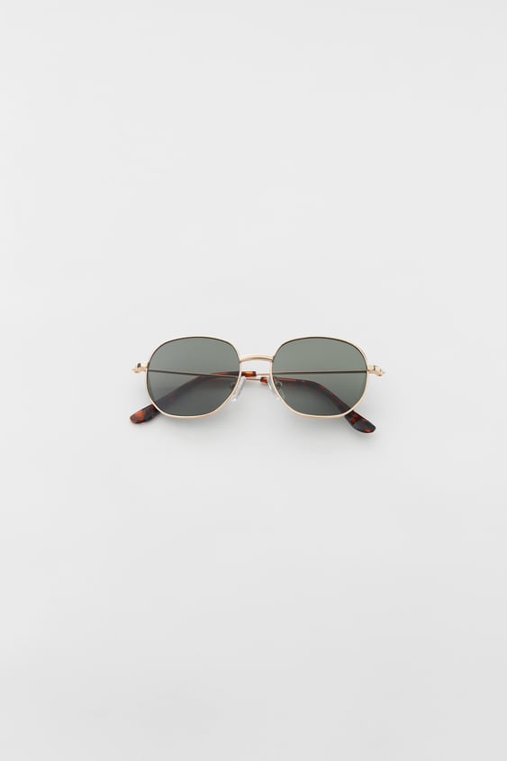 HEXAGONAL METAL SUNGLASSES