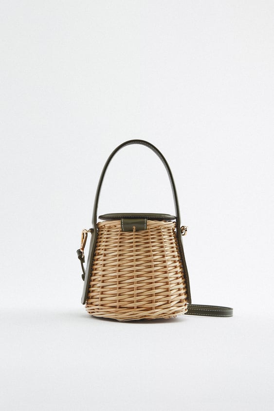 WICKER BASKET BAG