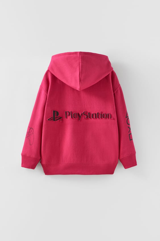 EMBOSSED PLAYSTATION SONY INTERACTIVE ENTERTAINMENT SWEATSHIRT