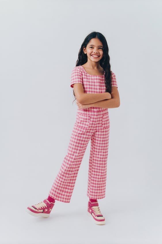 GINGHAM PANTS