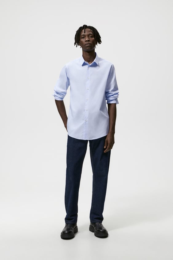 EASY CARE TEXTURED SHIRT