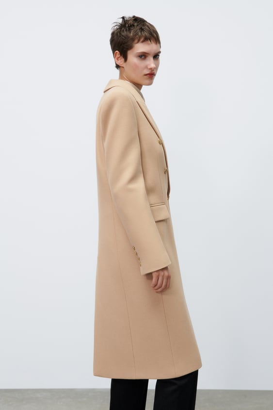 WOOL BLEND MENSWEAR COAT