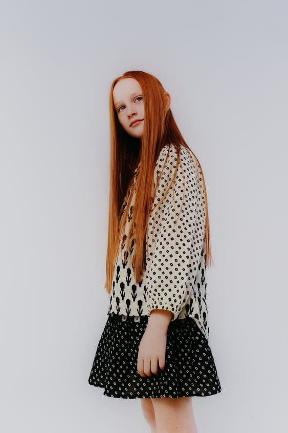 PRINTED SKIRT