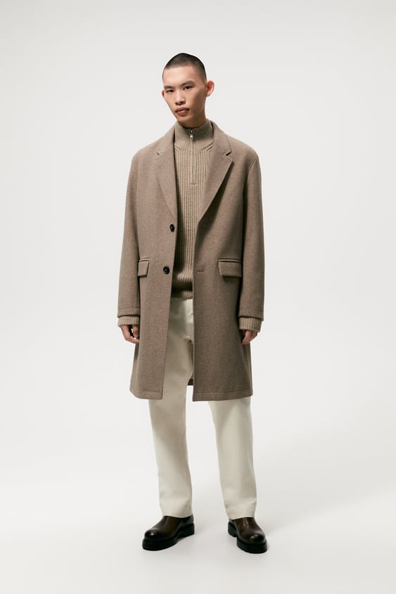 RELAXED FIT COAT