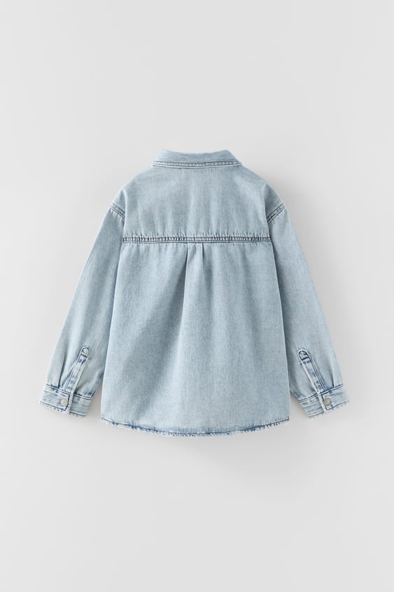 DENIM OVERSHIRT AUTHENTIC WASH