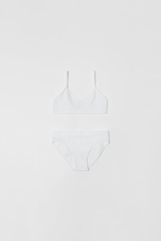 KIDS/ BRALETTE AND UNDERWEAR SET
