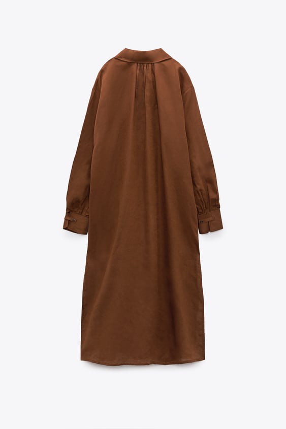 LINEN TUNIC DRESS